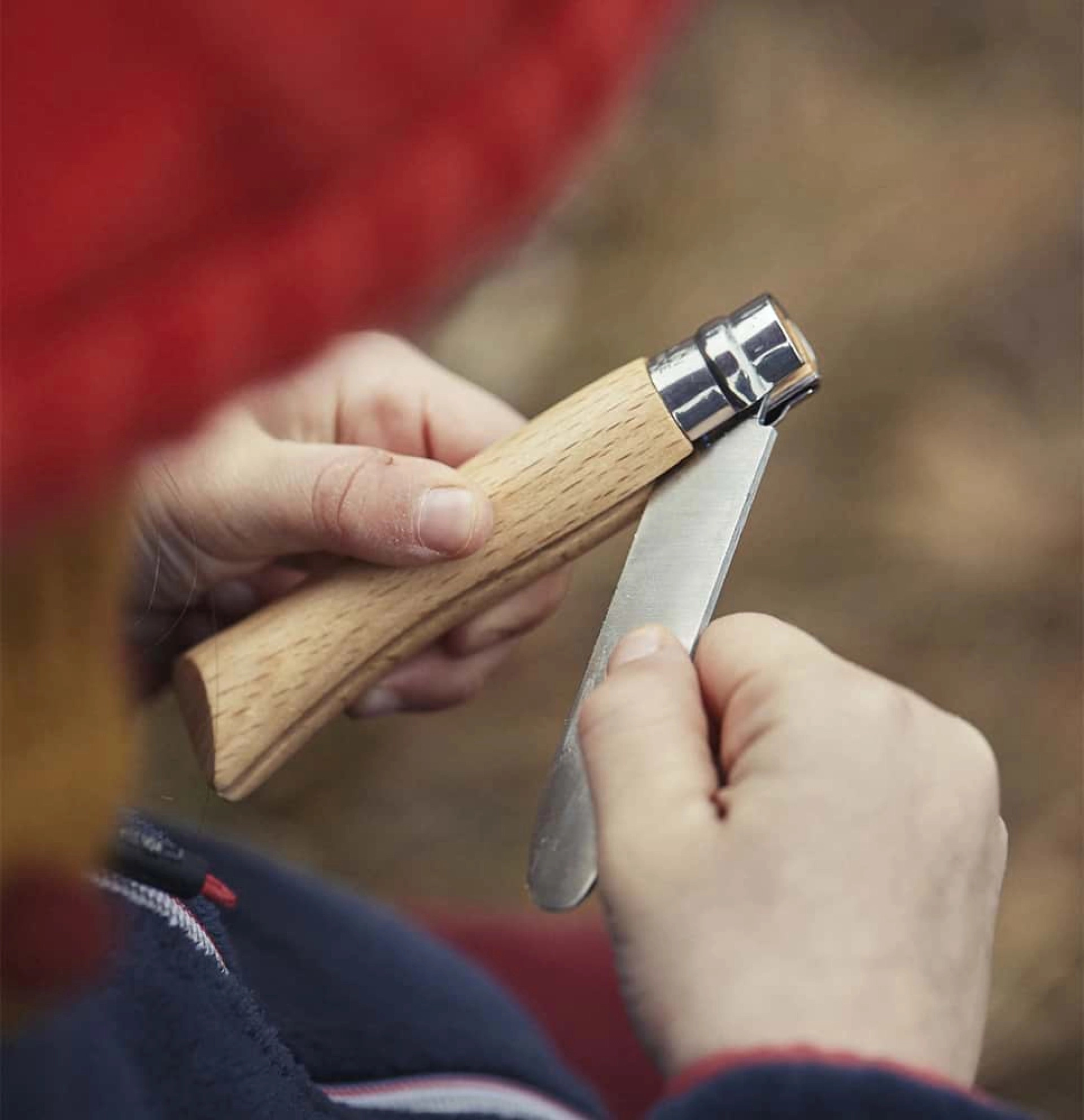 Opinel My First Lemn Natural - imagine 4