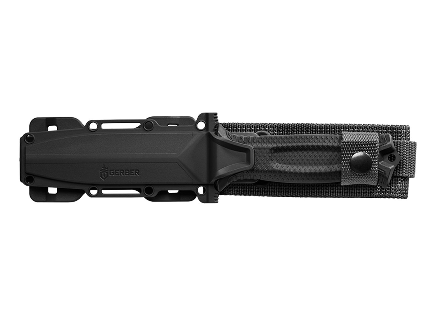 Gerber Strongarm cu lamă fixă Serated Negru - imagine 3