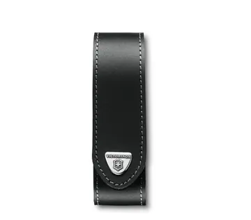 Victorinox Husă din piele neagră pentru curea