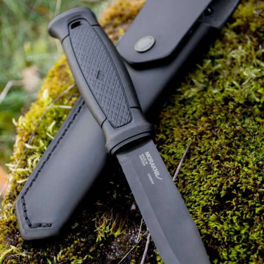 Morakniv Garberg BlackBlade (C) cu teacă din piele - imagine 3