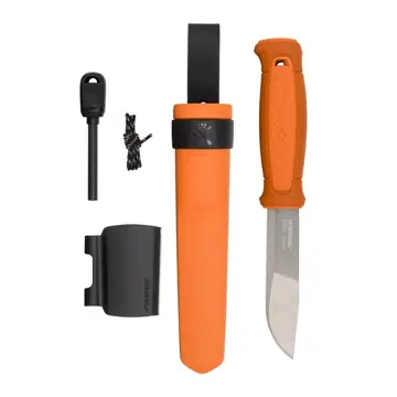 Morakniv Kansbol cu kit de supraviețuire (S), Portocaliu ars