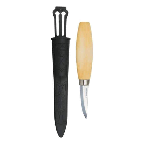 Morakniv 120 Cuțit pentru sculptură în lemn (C), Natural