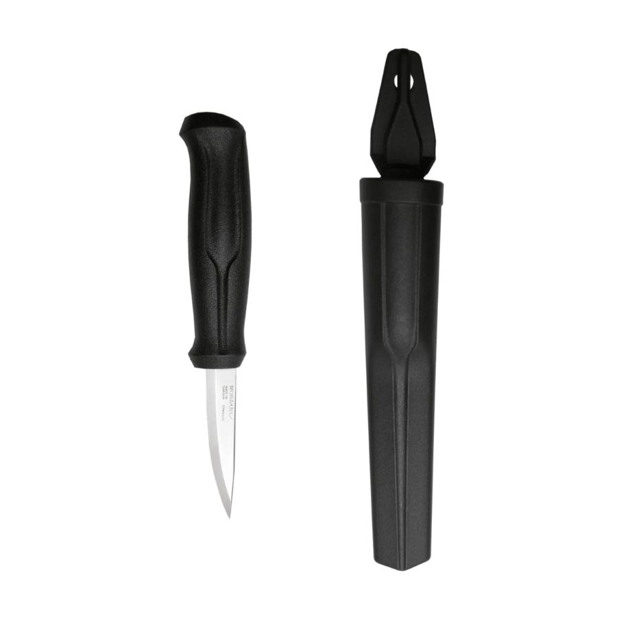 Morakniv Basic Cuțit pentru sculptură (S), Negru