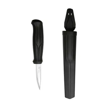 Morakniv Basic Cuțit pentru sculptură (S), Negru